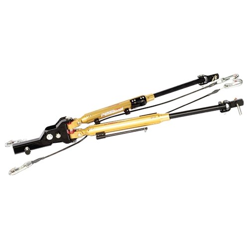 Demco 9511008 - Dominator Self-Aligning Aluminum Tow Bar - 7,500 Lbs - Young Farts RV Parts