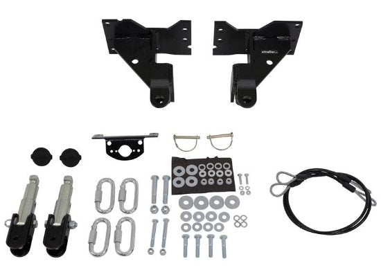 Demco 9519340 - Tabless Base Plate Kit - Removable Arms Jeep Cherokee Overland/Trailhawk 2019 - Young Farts RV Parts