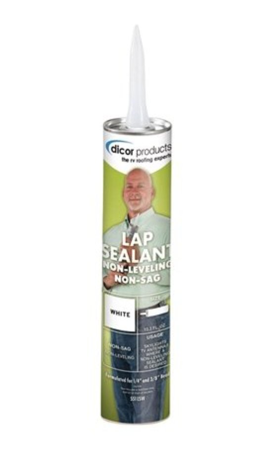 Dicor Non-Sag Sealant 551LSG-1 - Grey - 10.3 oz. - Young Farts RV Parts