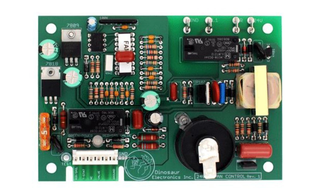 Dinosaur Electronics 24VAC FAN BOARD Furnace Ignition Control Board With Fan Control - Young Farts RV Parts