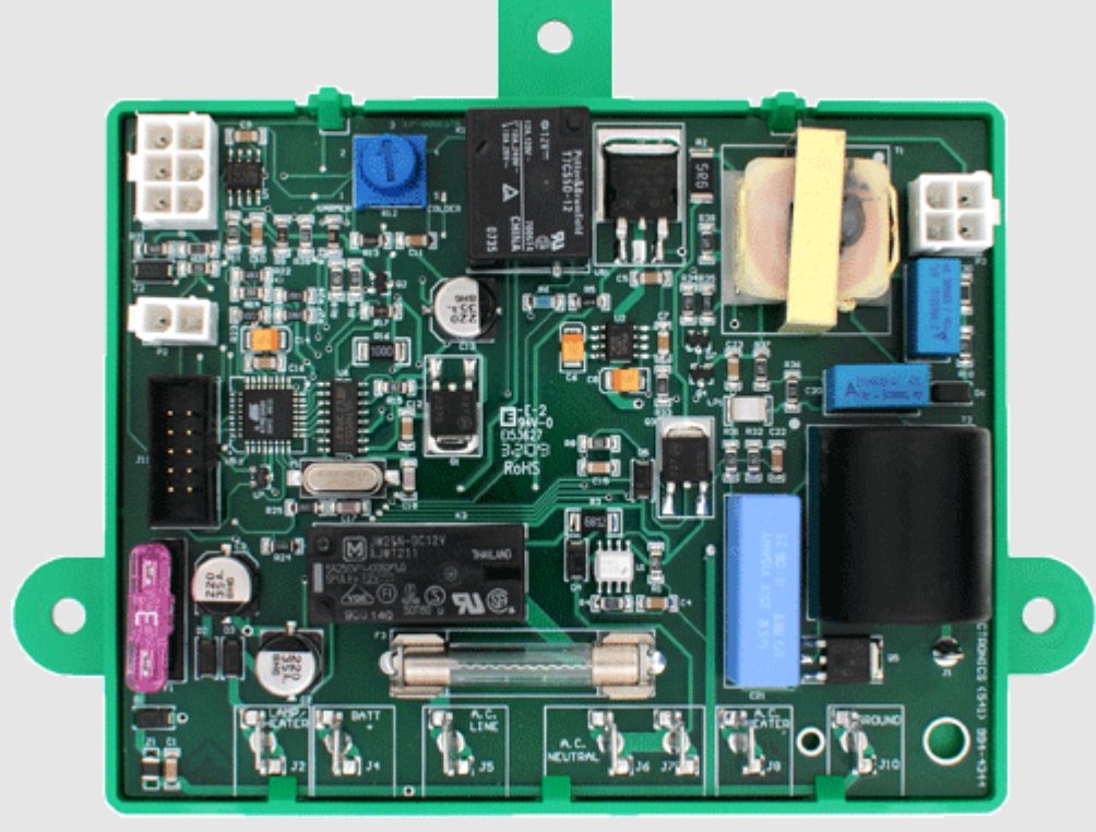 Dinosaur Electronics 3850712.01 Refrigerator Power Supply Circuit Board - Young Farts RV Parts