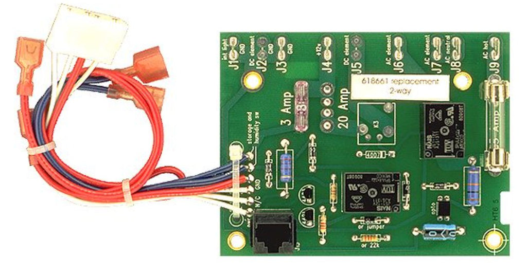 Dinosaur Electronics 618661 2-Way Refrigerator Power Supply Circuit Board - Young Farts RV Parts