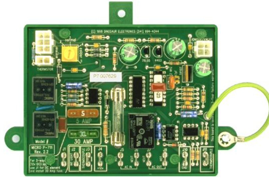 Dinosaur Electronics MICRO P-711 Refrigerator Power Supply Circuit Board - Young Farts RV Parts