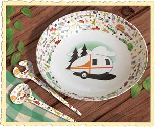 Dish Set Camp Casual CC-003 - Young Farts RV Parts