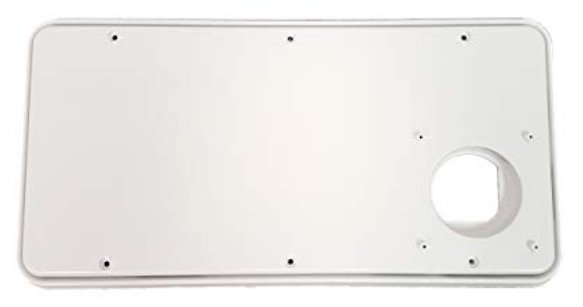 Dometic 30539 - Access Door for Medium Furnace, Arctic White - Young Farts RV Parts