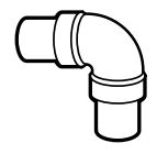 dometic 307230311 *SPECIAL ORDER* 1 1/2' 90 DEGREE BEND - Young Farts RV Parts