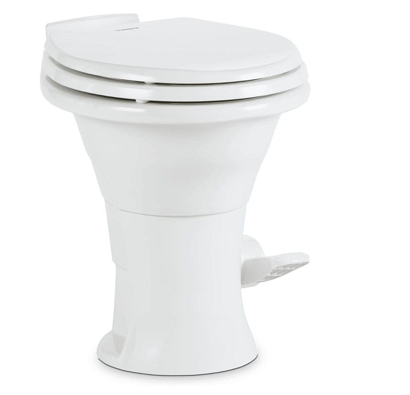 Dometic 310 Series Toilet High Profile White Ceramic with Pedal Flush Control 302310081 - Young Farts RV Parts