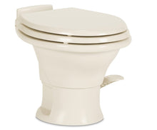 Load image into Gallery viewer, Dometic 311 Toilet Low Profile Bone Ceramic with Pedal Flush Control 302311683 - Young Farts RV Parts