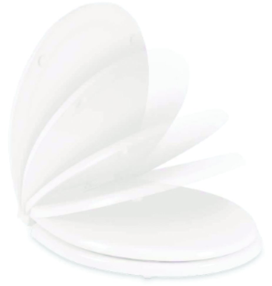 Dometic 36043 - Dometic 310 Toilet Seat and Cover, Slow-Close, White - Young Farts RV Parts