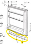 Dometic 3850259015 Refrigerator Trim - Young Farts RV Parts