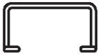 dometic 385310018 *SPECIAL ORDER* BRACKET HOLD DOWN 3GAL - Young Farts RV Parts