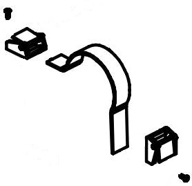 dometic 385310673 *SPECIAL ORDER* MOUNTING KIT FILTER - Young Farts RV Parts