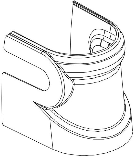 dometic 385311126 *SPECIAL ORDER* SHROUD BASE WHITE - Young Farts RV Parts