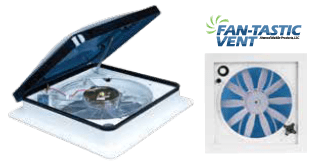 Dometic 801200 - Fan - Tastic Model 8000 RBT Roof Vent - Young Farts RV Parts