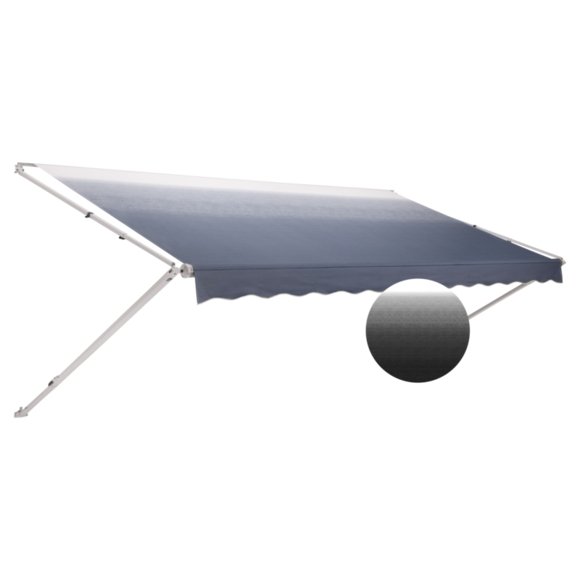 Dometic Corp 848NR20.40TB - 8500 Patio Awning, Onyx, 20', White Weathershield/ White End Cap - Young Farts RV Parts