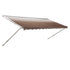 Dometic Corp 848NS16.40TU - 8500 Patio Awning, Sandstone, 16', White Weathershield/ Black End Cap - Young Farts RV Parts