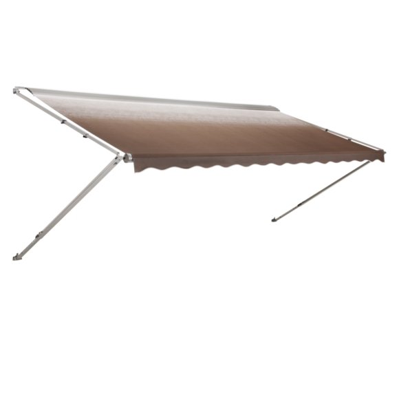 Dometic Corp 848NS18.40TU - 8500 Patio Awning, Sandstone, 18', White Weathershield/ Black End Cap - Young Farts RV Parts