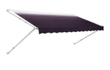 Dometic Corp 848NV15.40TB - 8500 Patio Awning, Maroon, 15', White Weathershield/ White End Cap