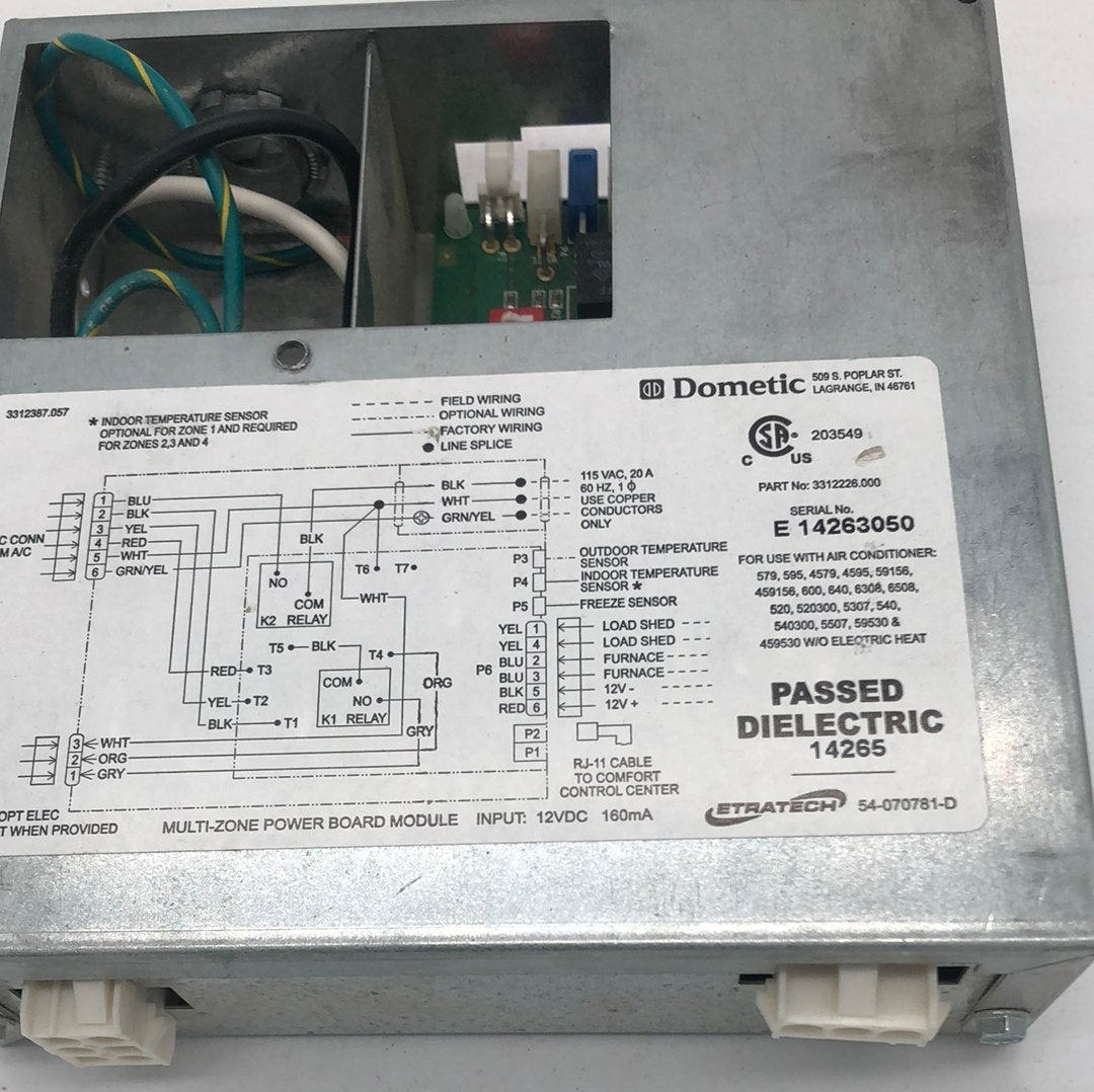 Dometic / Duo-therm Multi Zone Kit 3312020.00 - Young Farts RV Parts