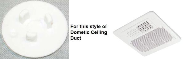 Dometic Quick Cool Return Duct Screw Hole Plug 3104931.013 - Young Farts RV Parts
