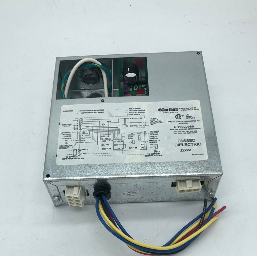 Dometic RV A/C Control Box Assembly 3109226.005 - Young Farts RV Parts