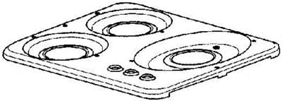 Dometic Stove Top Replacement For Wedgewood DV30 - White - 57115 - Young Farts RV Parts