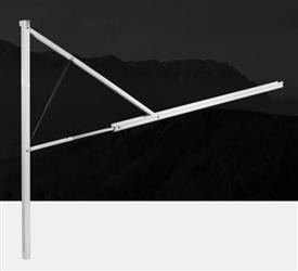 Dometic Sunchaser II Awning Hardware Set Polar White Tall - 8275000.401B - Young Farts RV Parts