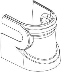 Dometic Toilet Base 385311127 - Young Farts RV Parts