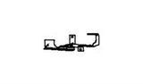 Dometic 92080 Water Heater Gas Valve Mounting Bracket