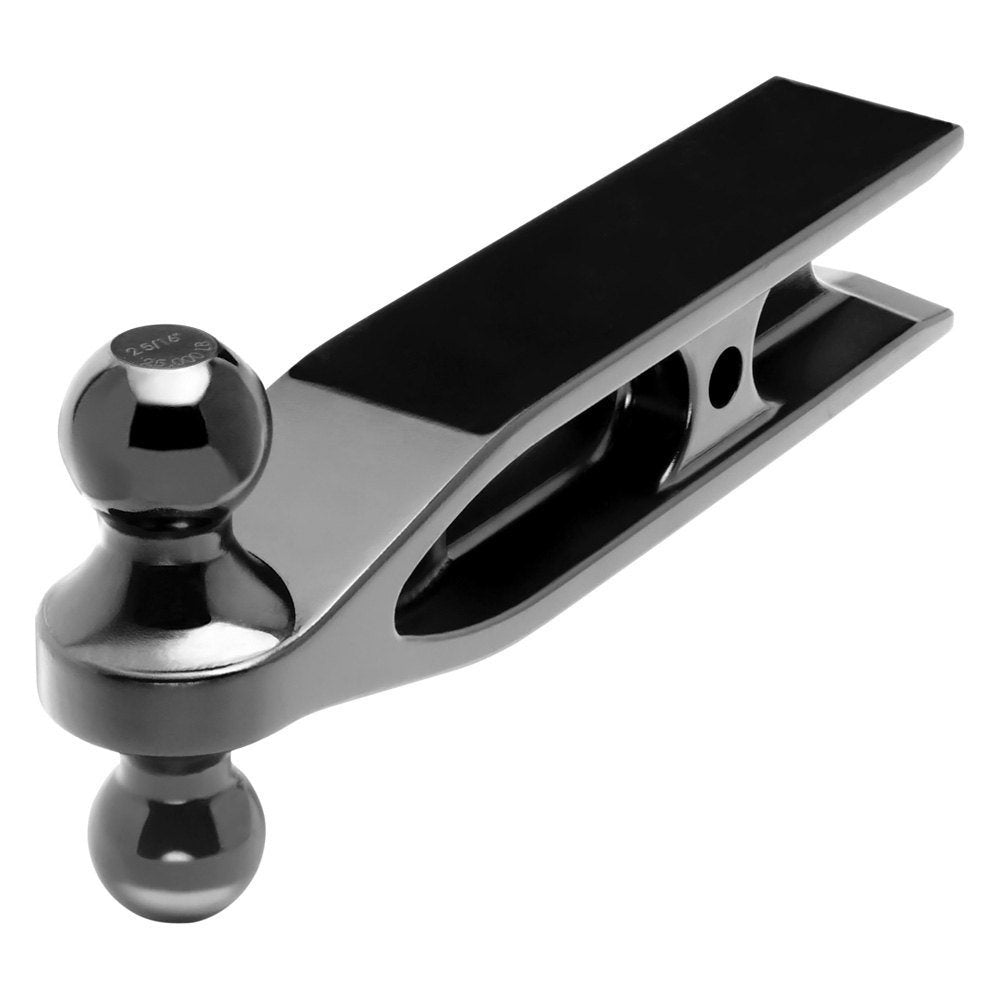 Draw-Tite 38180 - Titan, Dual-Ball Trailer Hitch Ball Mount, 25,000 lbs, HD for 3" Receiver, Black - Young Farts RV Parts