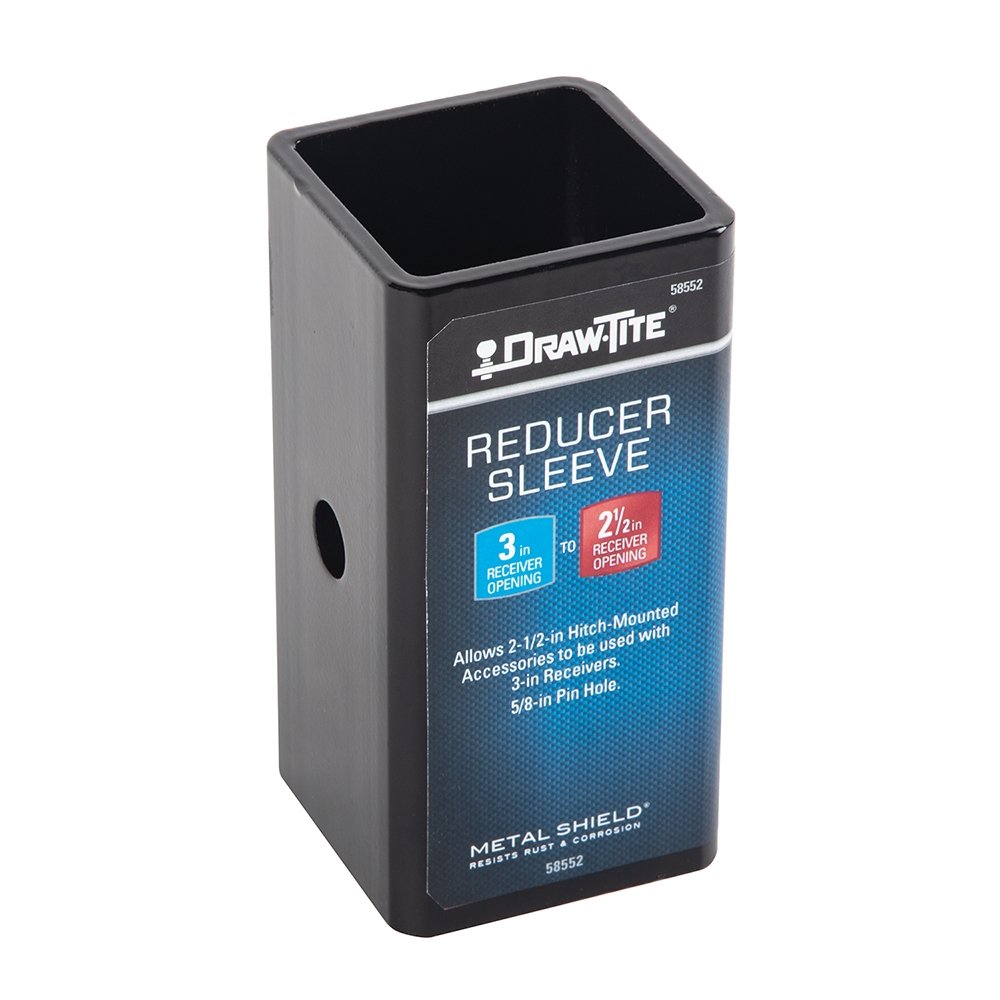 Draw-Tite 58552 - Ball Mount Receiver Sleeve 3" to 2.5" - Young Farts RV Parts