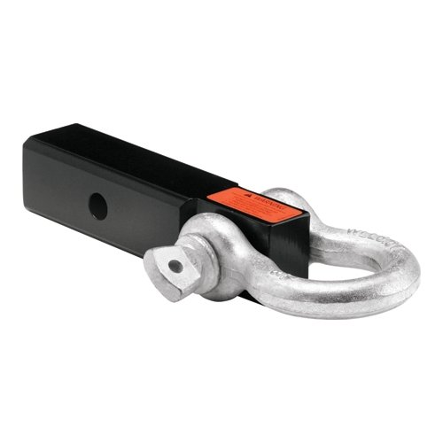 Draw-Tite 63046 - Tow Ring Trailer Hitch Ball Mount, 8,000 lbs. Capacity, Fits 2 in. Receiver, Black - Young Farts RV Parts