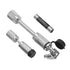 Draw-Tite 63250 - Trailer Hitch Lock, Coupler Combo Lock Set,for 2" Receiver, 5/8 in. Pin Diameter, Stainless Steel - Young Farts RV Parts