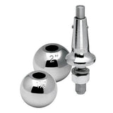 Draw-Tite 63802 - Interchangeable Trailer Hitch Ball, 8,000 lbs. Capacity, Chrome