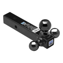 Load image into Gallery viewer, Draw-Tite 80425 - Tri-Ball Trailer Hitch Ball Mount, 10,000 lbs. Capacity, Fits 2 in. Receiver, Black - Young Farts RV Parts