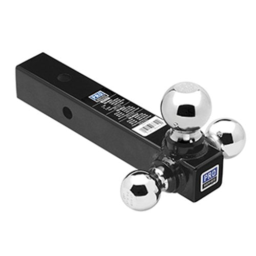 Draw-Tite 80426 - Tri-Ball Trailer Hitch Ball Mount, 10,000 lbs. Capacity, for 2