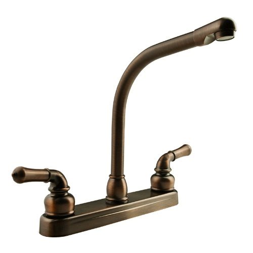 Dura Faucet DF-PK210C-ORB - Dura Classical Hi-Rise RV Kitchen Faucet - Oil Rubbed Bronze - Young Farts RV Parts
