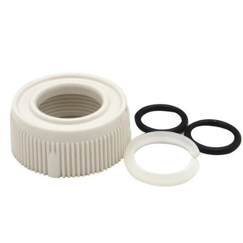 Dura Faucet DF-RK510-WT - Dura Spout Nut and Rings Replacement Kit - White - Young Farts RV Parts
