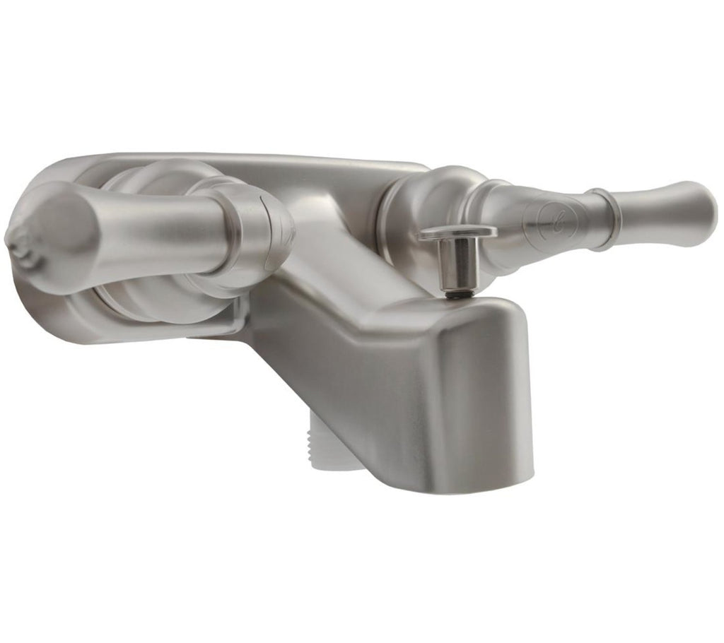 Dura Faucet DF-SA110C-SN RV Tub & Shower Diverter Faucet, Brushed Satin Nickel - Young Farts RV Parts