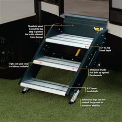 Entry Step Lippert Components 791573 - Young Farts RV Parts