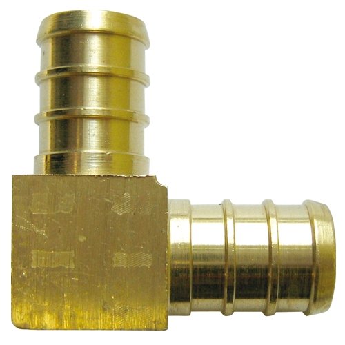 Fairview Fittings LF-PEX-99HB-8 - Forged 90° Elbow 3/8" PEX to PEX Barb Fitting/Fairview Fittings - Young Farts RV Parts