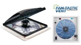 Fantastic Fan 7350 series Model 6600R Roof Vent - Powered Lift | Dometic 807350 | - Young Farts RV Parts