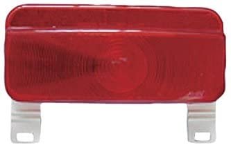 Fasteners Unlimited 003-81L - Compact Red Tail Light 12V with Plate Mount - Young Farts RV Parts