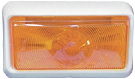 Fasteners Unlimited 89-100A - Amber Replacement Lens for Classic Porch Light - Young Farts RV Parts