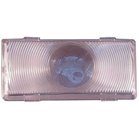 Fasteners Unlimited 89-100C - Clear Replacement Lens for Classic Porch Ligh - Young Farts RV Parts