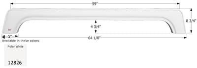 Fender Skirt Icon 12826 - Young Farts RV Parts