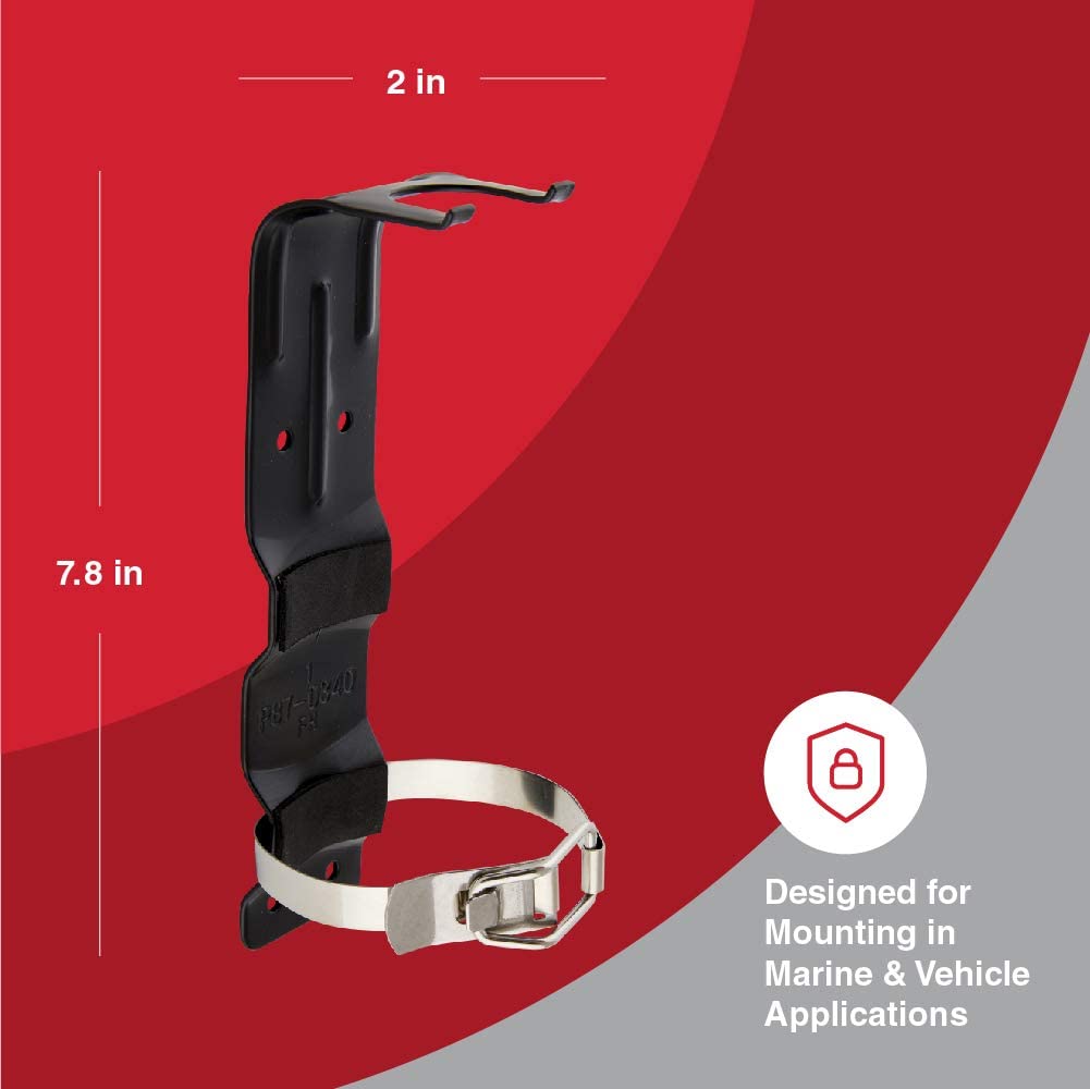 First Alert BRACKET2 Mounting Bracket for 2Lb Fire Extinguishers Febra2 - Young Farts RV Parts