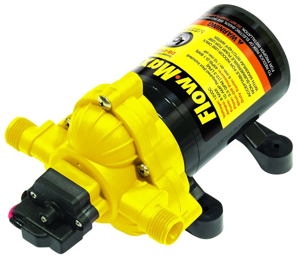 Flow-Max Lippert Components 689052 Fresh Water Pump - Young Farts RV Parts
