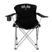 foldable recliner camp chair black - Young Farts RV Parts