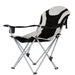 foldable recliner camp chair blk/gry - Young Farts RV Parts